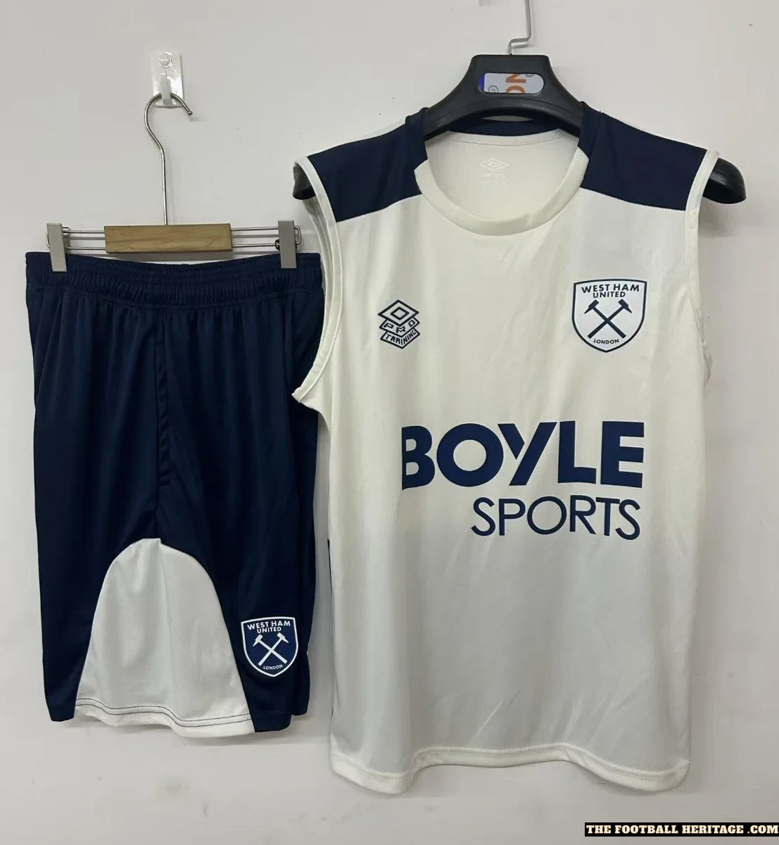 West Ham United Tank Top Football Set