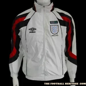 England 1996/98 White Tracktop