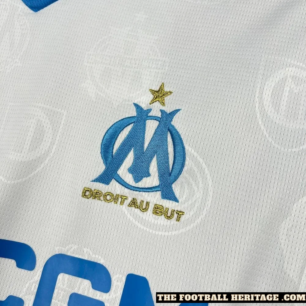 Maillot OM 25/26 Home Kit -Long Sleeves- Fan Version - Image 4
