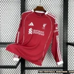 IiverpooI 25/26 Home Kit Long sleeve