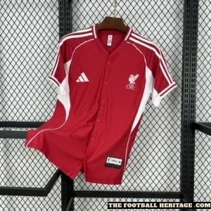Liverpool Baseball Red Jersey