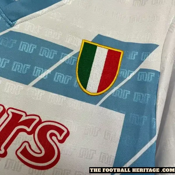 Napoli 1990-91 Away Kit - Image 2