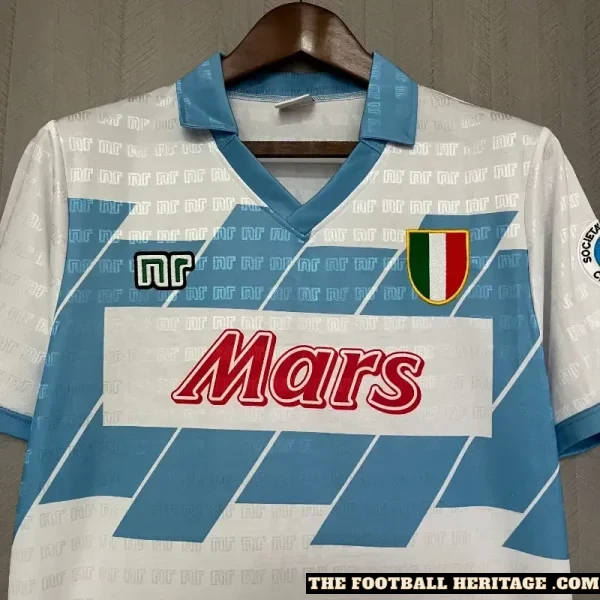Napoli 1990-91 Away Kit - Image 4