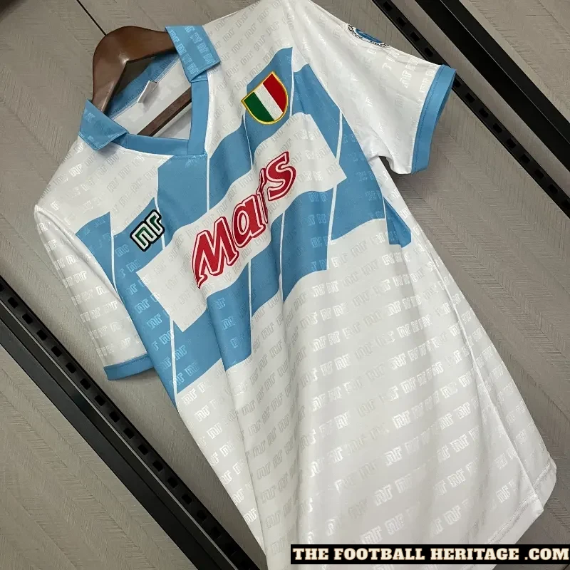 Napoli 1990-91 Away Kit - Image 6