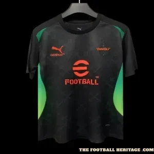 Ac Milan 25/26 Black/Green Special Kit