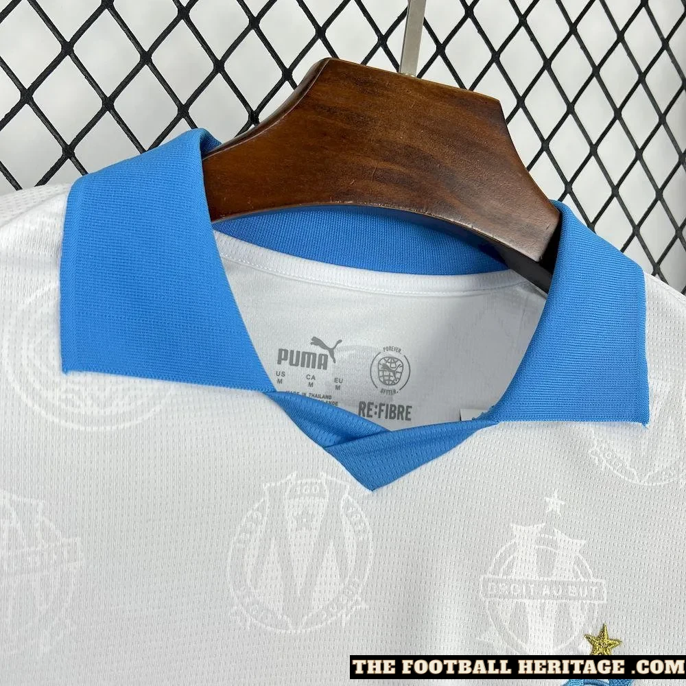 Maillot OM 25/26 Home Kit -Long Sleeves- Fan Version - Image 2