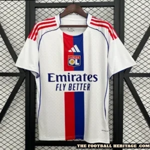 Maillot Olympique Lyonnais 25/26 Home Kit