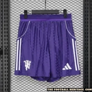 Manchester United Purple Shorts