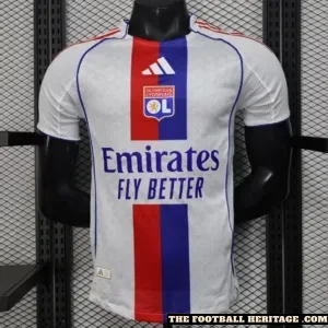 Maillot Olympique Lyonnais 25/26 Home kit